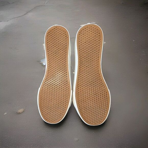 VANS Skate Burgundy Suede Canvas Mens Size 6.5 Womens Sz 8 - Picture 5 of 6